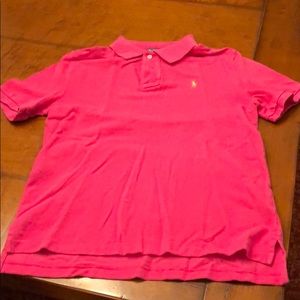 Boys L (14-16) short sleeve polo Ralph Lauren.